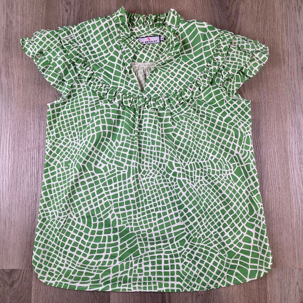 CK Bradley Silla Top Blouse Size M